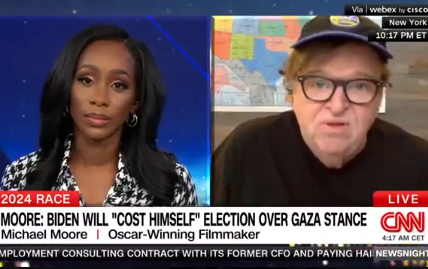 Michael Moore Says Michigan’s “Uncommitted” Campaign Can Send Biden a Vital Message About Gaza 
